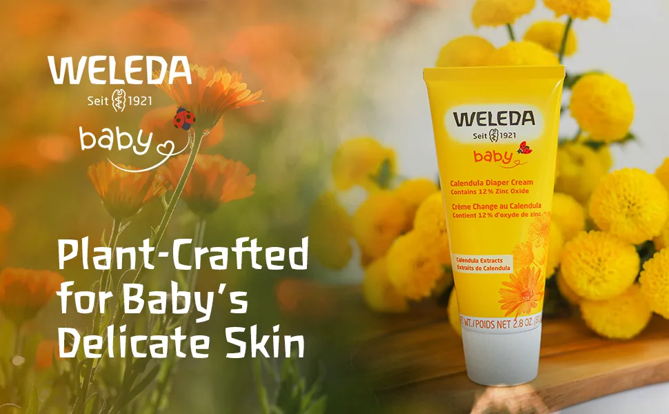 Weleda Baby Body Cream Calendula 2.5 fl oz (75 ml) - calendula