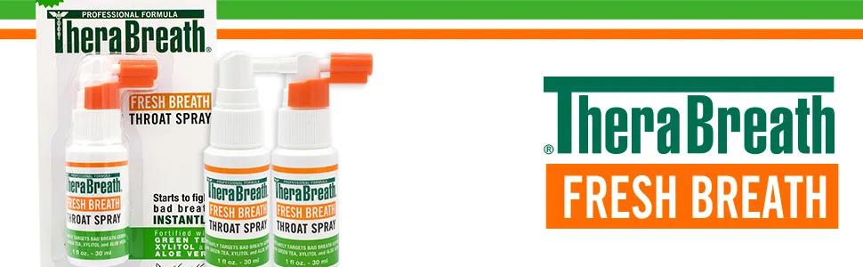 TheraBreath Fresh Breath Throat Spray 1 fl oz (30 ml) - TheraBreath
