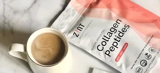 Zint Grass-Fed Beef Collagen Hydrolyzed Collagen Types I & III 32 oz (907 g) - collagen zint coffee peptides hydrolyzed hydrolysate