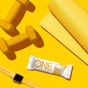 One Brands One Bar Lemon Cake 12 Bars 2.12 oz (60 g) Each - ONE, ONE Bar, Protein Bar, Snack Bar