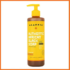 Alaffia Authentic African Black Soap Unscented 16 fl oz (476 ml) - product information 6