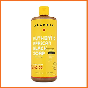 Alaffia Authentic African Black Soap Unscented 16 fl oz (476 ml) - product information 7
