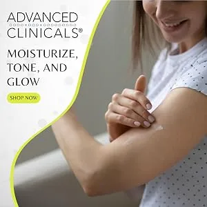 Advanced Clinicals Green Coffee Bean Thermo - Firming Body Lotion - Caffeine Infused Collagen Cream Moisturizer & Body Cream - 16 Oz - moisturize