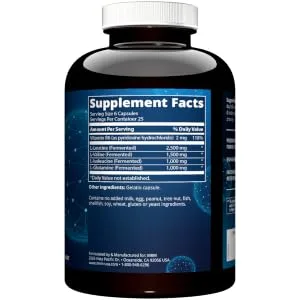 MRM BCAA+G 6000 150 Capsules - product information 3