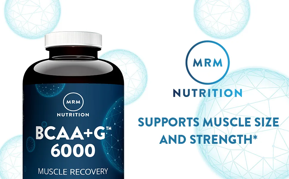 MRM BCAA+G 6000 150 Capsules - MRM Nutrition