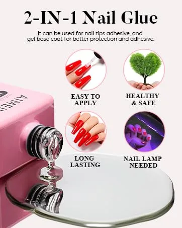 AIMEILI Base and top coat BTY015_15ML - glue