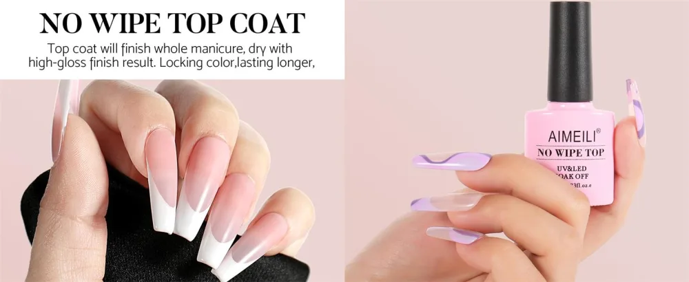 AIMEILI Base and top coat BTMT_10ML - product information 14