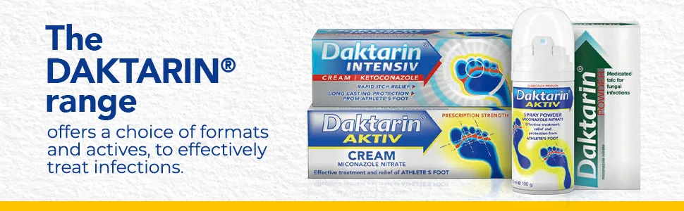 Daktarin Aktiv Spray Powder 100g - cream