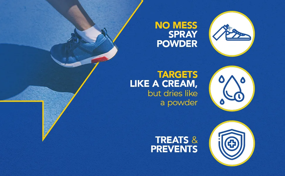 Daktarin Aktiv Spray Powder 100g - powder