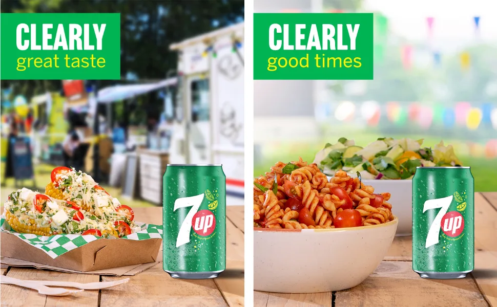 7UP - Lemon & Lime Flavoured Fizzy Drink - 24 x 500 ml bottles - 7up Soft Drink