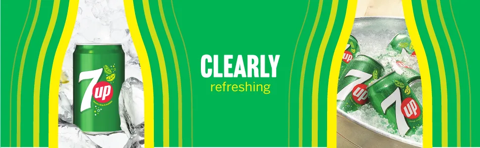 7UP - Lemon & Lime Flavoured Fizzy Drink - 24 x 500 ml bottles - 7up Soft Drink