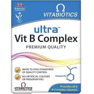 Vitabiotics Ultra Vitamin B-Complex 60 Tablets - product information 1