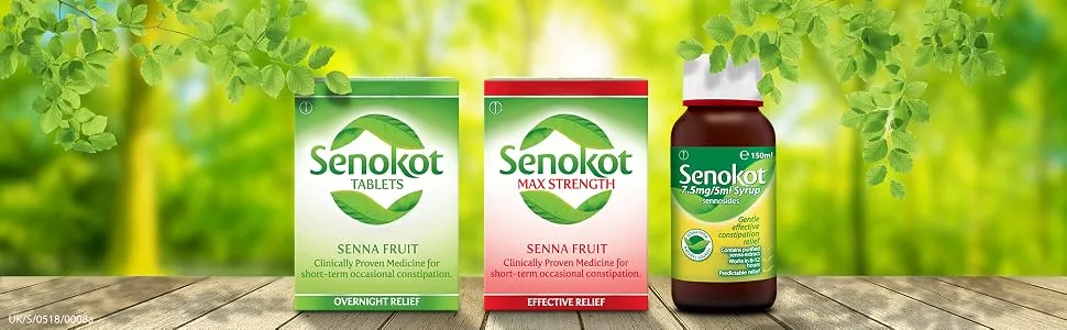Reckitt Benckiser Senokot Constipation Relief Senna Tablets x21 100 Grams - product information 1