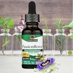 Nature's Answer Passionflower Extract Alcohol-Free 1 fl oz (30 ml) - Nature
