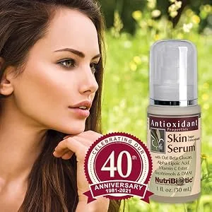 NutriBiotic Skin Serum 1 fl oz (30 ml) - Antioxidant Skin Serum - image
