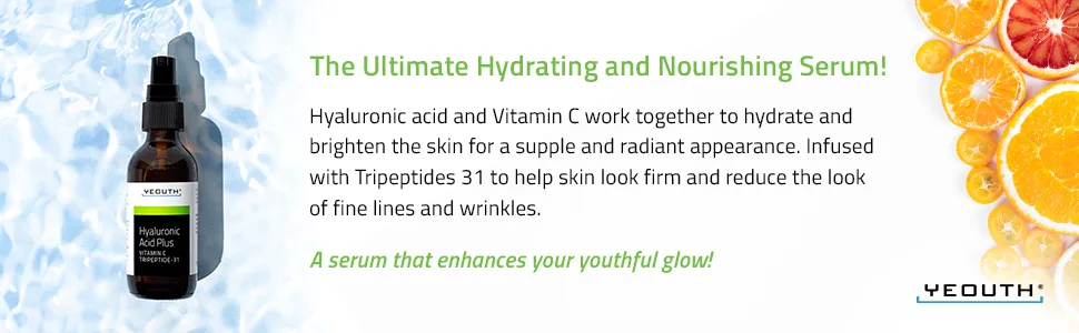 Yeouth Hyaluronic Acid Plus 1 fl oz (30 ml) - Module 3 HA Plus