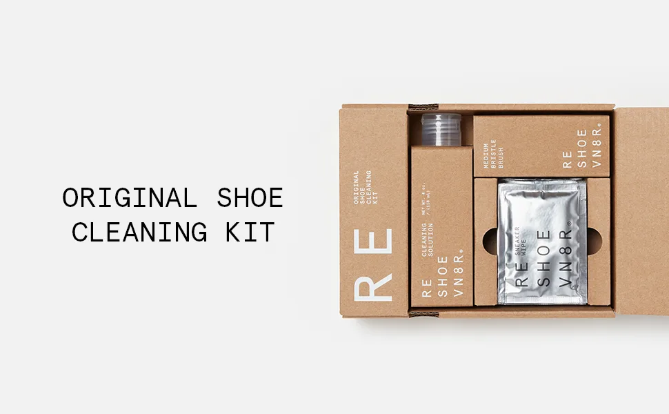 Reshoevn8r Shoe Sneaker Boot Trainer Cleaning Kit For Suede Leather Nubuck Cleaner Kit Original Kit - Trainer cleaner kit