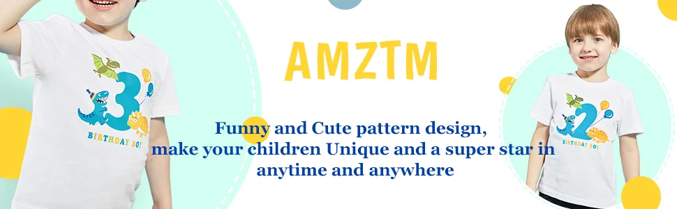 AMZTM 1st Boy Dinosaur Birthday Shirt Dinosaur First Birthday Outfits for Toddler Baby 90 White - product information 34