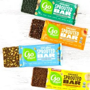 Go Raw Organic Pumpkin Seed Sprouted Bar 1.8 oz (51 g) - go raw sprouted pumpkin seed sunflower chia hemp flax protein granola