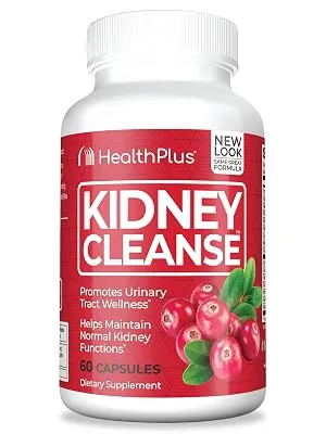 Health Plus Kidney Cleanse 550 mg 60 Capsules - kidney hero