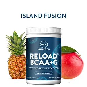 MRM Reload BCAA+G  Post-Workout Recovery Lemonade 29.6 oz (840 g) - island fusion