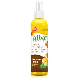 Alba Botanica Hawaiian Leave-In Conditioning Mist Drink It Up Coconut Milk 8 fl oz (237 ml) - leave in condtioning mist
