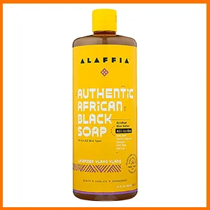 Alaffia Authentic African Black Soap Tangerine Citrus 16 fl oz (476 ml) - product information 9