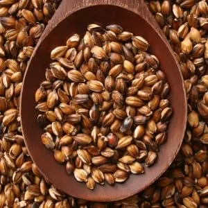 Teeccino Chicory Herbal Coffee Medium Roast Caffeine Free Almond Amaretto 11 oz (312 g) - Roasted barley is Italy