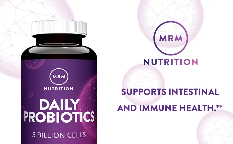 MRM Daily Probiotic 30 Vegan Capsules - MRM Nutrition