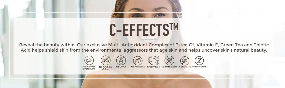 Jason Natural C-Effects Hyper-C Serum Anti-Aging  Daily Spot Treatment 1 fl oz (30 ml) - JASON C-Effects