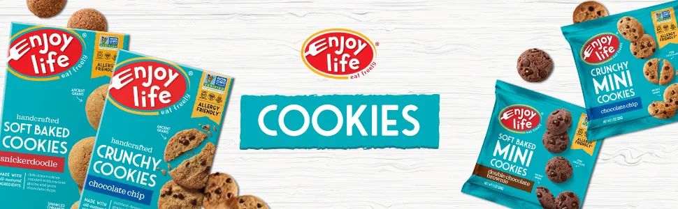 Enjoy Life Foods Handcrafted Crunchy Cookies Chocolate Chip 6.3 oz (179 g) - product information 2