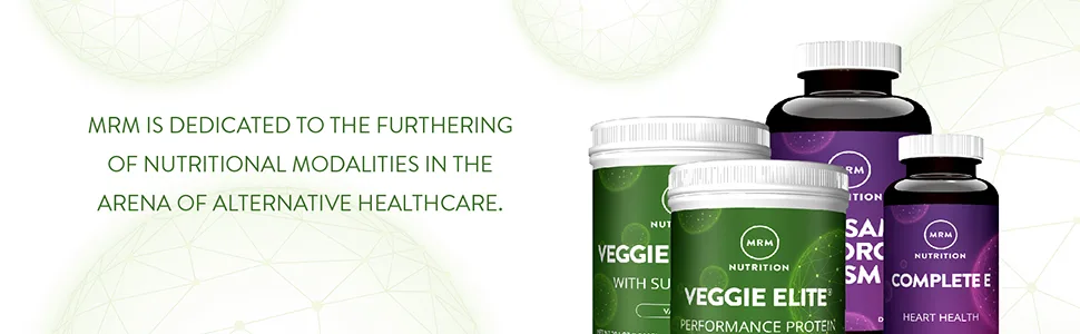 MRM Smooth Veggie Elite Performance Protein Vanilla Bean 36 oz (1020 g) - mrm health
