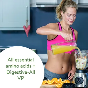 MRM Smooth Veggie Elite Performance Protein Vanilla Bean 18 oz (510 g) - digestive enzymes