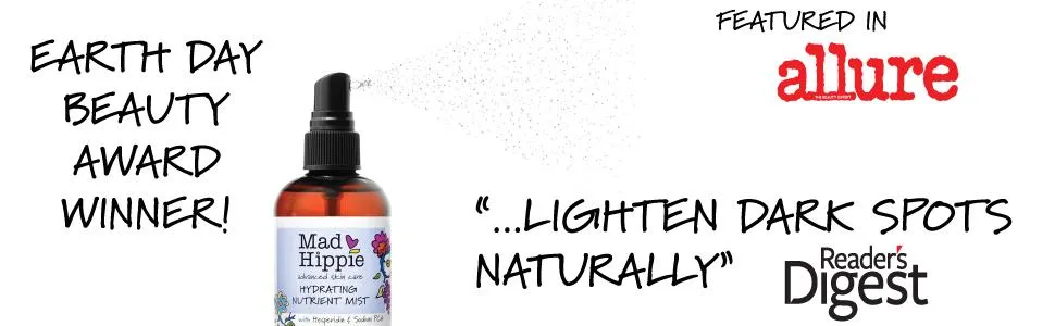 Mad Hippie Skin Care Products Hydrating Nutrient Mist 4.0 fl oz (118 ml) - natural hydrosol