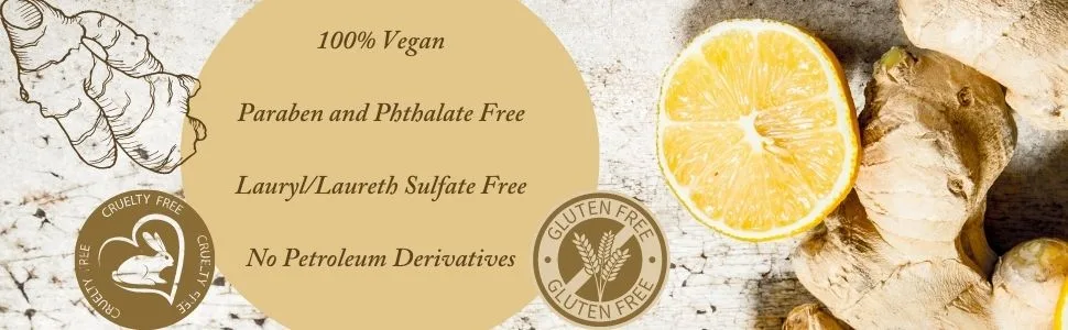Dr. Woods Bar Soap Ginger Citrus 5.25 oz (149 g) - Ginger details