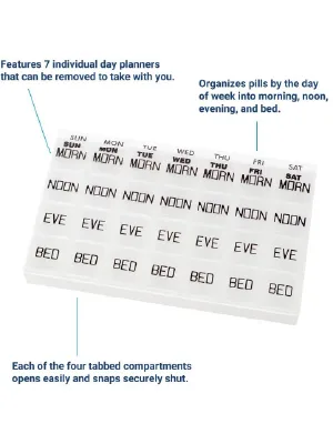 Apex MediChest Large - pill planner