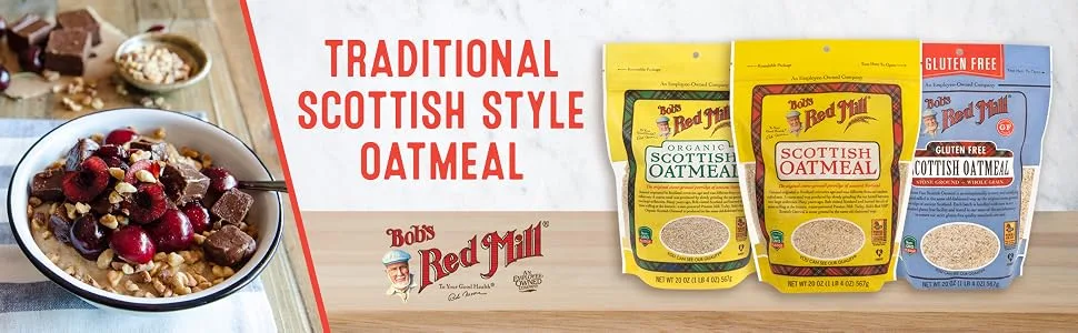 Bob's Red Mill Organic Scottish Oatmeal 20 oz (567 g) - product information 1