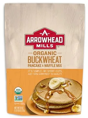 Arrowhead Mills Organic Buckwheat Pancake & Waffle Mix 1.6 lbs (737 g) - Main