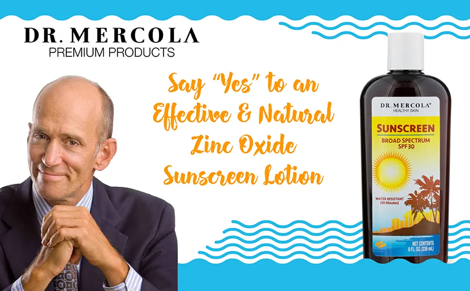 Dr. Mercola Natural Sunscreen SPF 30 8 fl oz (236 ml) - product information 2