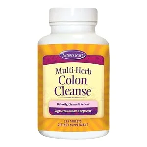 Nature's Secret Multi-Fiber Colon Cleanse 275 Tablets - multi fiber colon cleanse