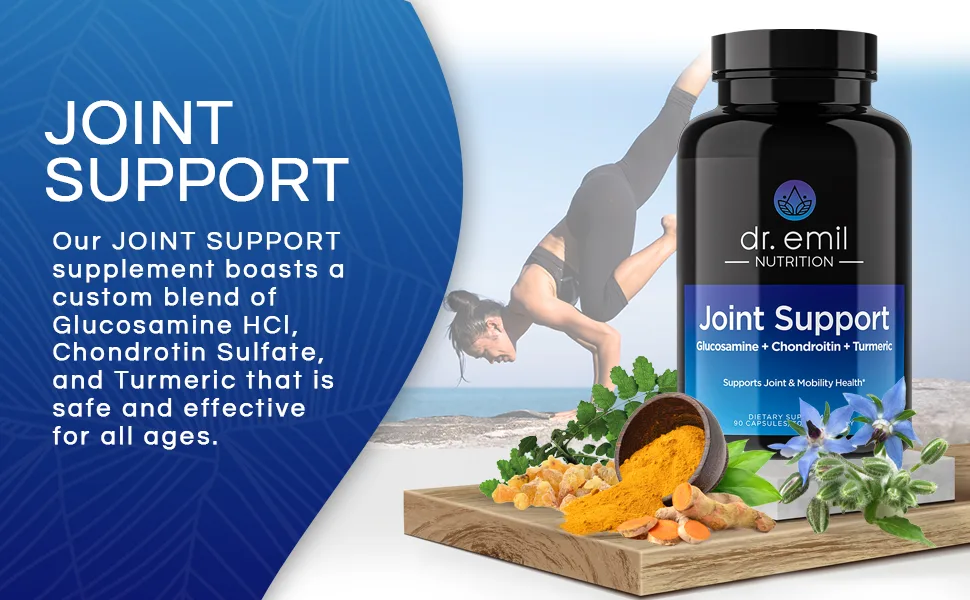 Dr Emil Nutrition Joint Aid Supplement - 60 capsules - B07KWRCVZV