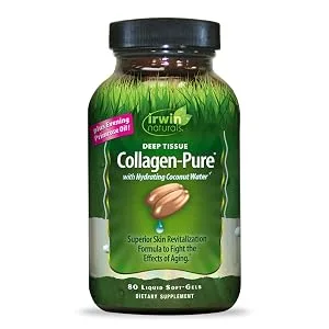 Irwin Naturals Collagen-Pure Deep Tissue 80 Liquid Soft-Gels - collagen pure