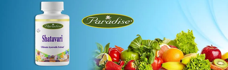 Paradise Herbs Shatavari 60 Vegetable Capsules - product information 1