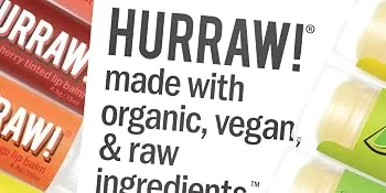 Hurraw! Balm Lip Balm Lemon .15 oz (4.3 g) - Hurraw Lip Balm