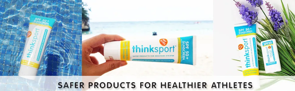 Think Thinksport Sunscreen SPF 50+ For Kids 6 fl oz (177 ml) - thinksport for kids