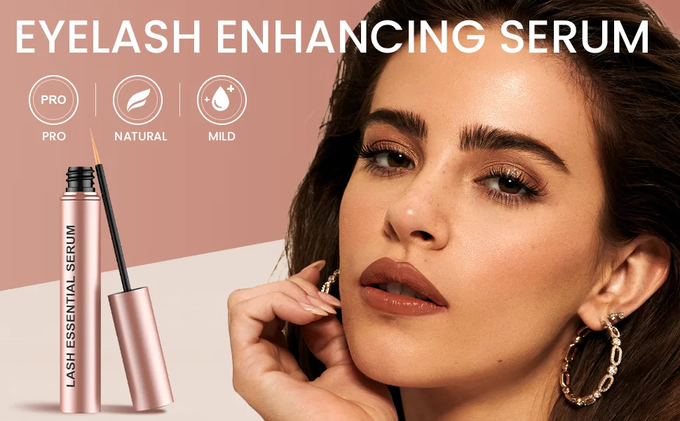 Feyano Natural Comestic Eyelash Growth Serum for Longer Vegan 5 mL. - serum for eyelash growth