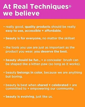 Real Techniques Eye Love Drama Makeup Brush Kit, Professional Eye Brush Set, Soft, Synthetic Bristles, Cosmetic Brushes For Eyeshadow, Eyebrow, Blending, Brows, and Eyelashes, 5 Piece Set - we believe