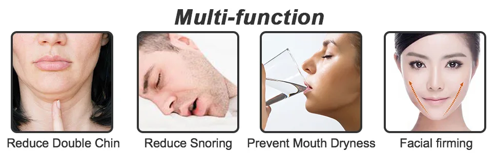 Gihunk Chin Strap - Chin Strap for Cpap Users, Cpap Chin Strap, Anti Snoring Chin Strap Free Size - Chin Strap