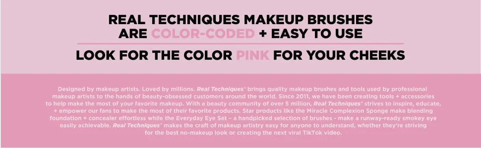 Real Techniques by Samantha Chapman Instapop Cheek for Blush 1 Brush - image