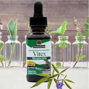 Nature's Answer Vitex Berry Extract Alcohol-Free 2000 mg 1 fl oz (30 ml) - Nature